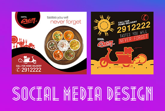 do stylish and modern social media post or ads