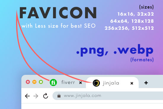 create webp site icon for your website