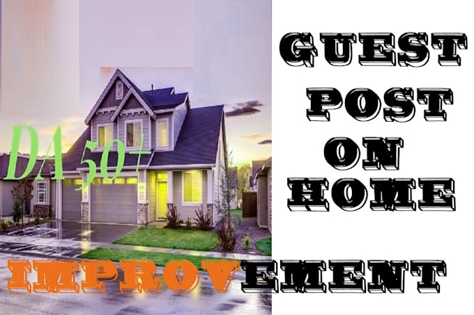 do guest post on home improvement blog