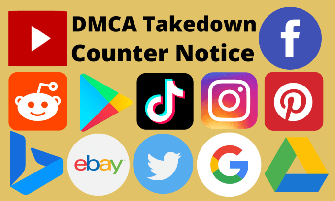 Hire a freelancer to submit dmca takedown notice against the infringing content