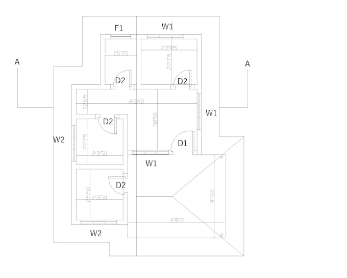 draw floor plans and 2d drawings