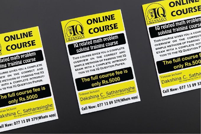 designing creative flyer design