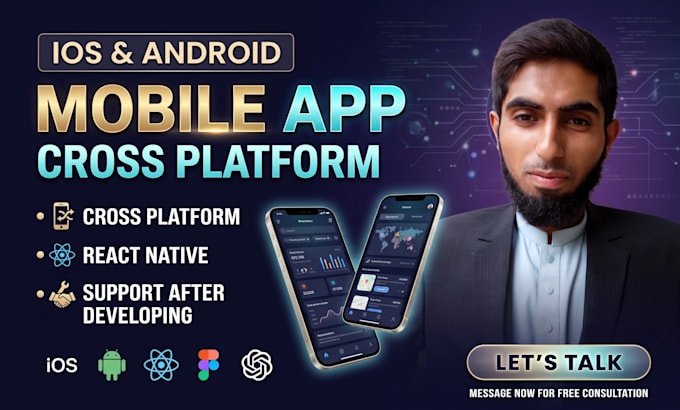 develop your cross platform app for ios and android using react native