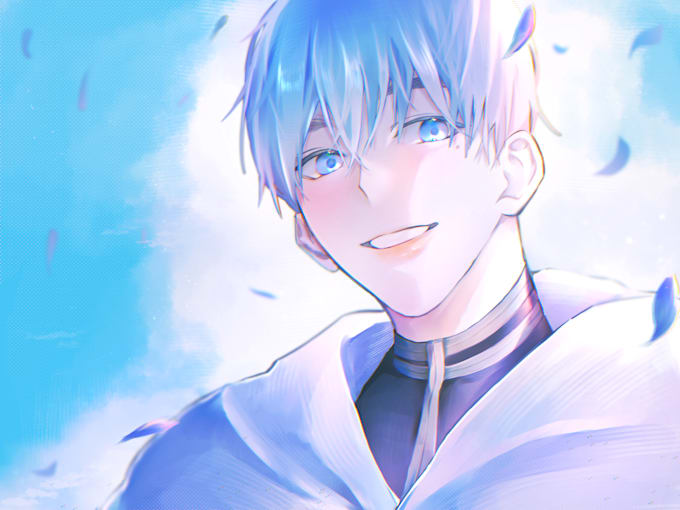 draw anime style art for you