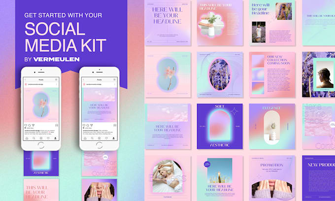 create your professional social media kit