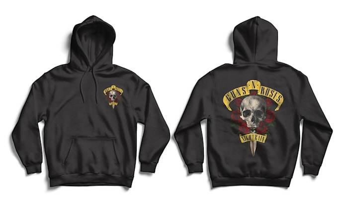 do hoodie mockup with your design