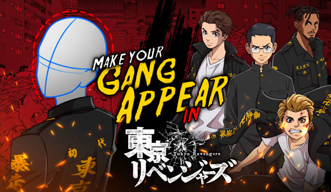 draw you as tokyo revengers character