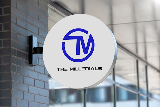 design modern minimal corporate logo and visual identity
