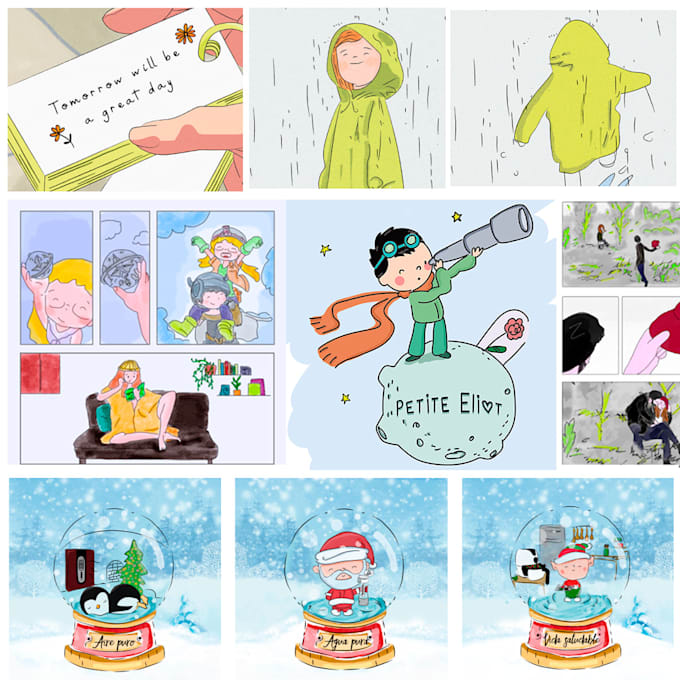 diseño de ilustraciones infantiles