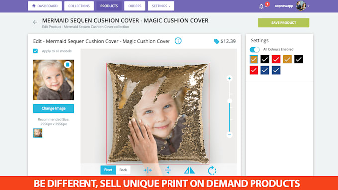 make custom tshirt printing ecommerce website or print on demand on wordpress