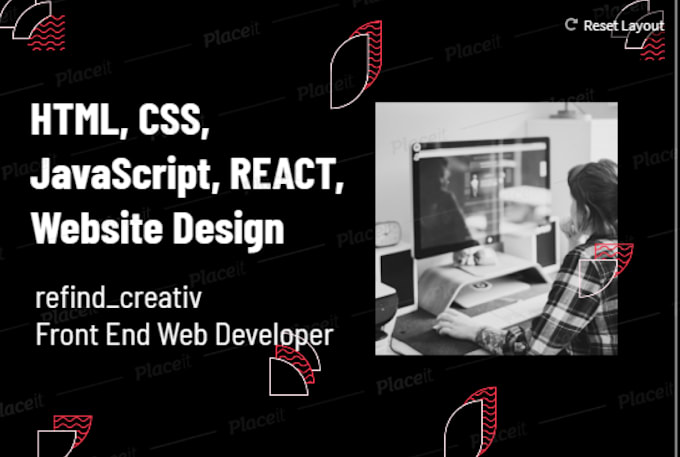 Develop frontend website in html css3 javascript react jquery by Refind ...