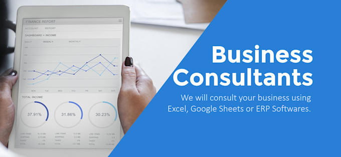 consult your business using excel or google sheets