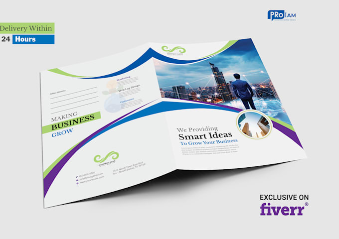 design outstanding presentation folder, custom folder