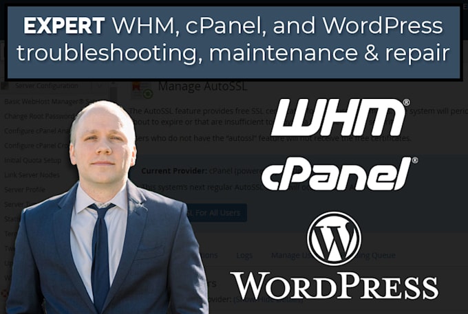 fix or fine tune your whm or cpanel server to resolve website issues