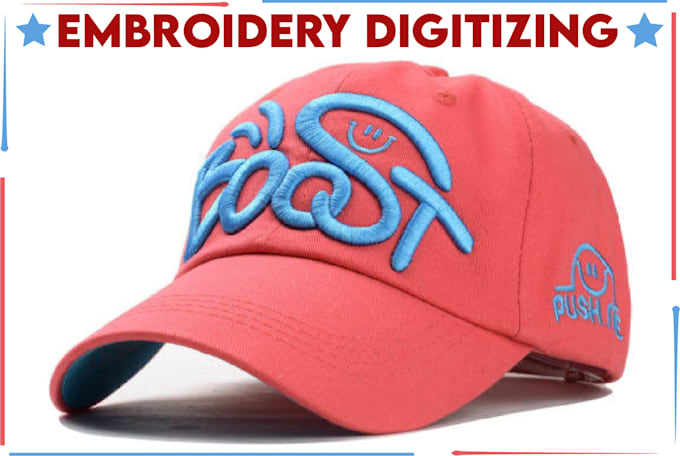 convert logo into 3d puff embroidery in any format asap