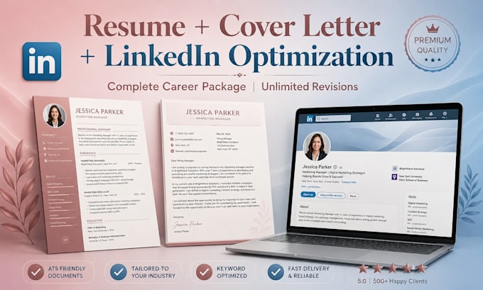 design a professional, creative, and attractive resume in 12 hr