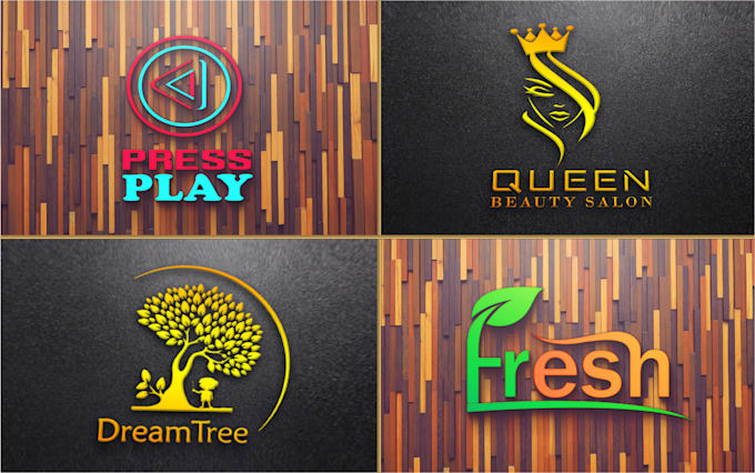 Design trendy minimalist logo with corporate brand identity by Ei8htz ...