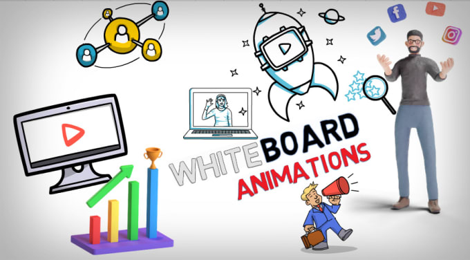 Make whiteboard animation video by Memonarmaan | Fiverr