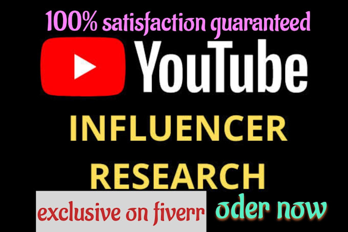 find best youtube influencer for your niche