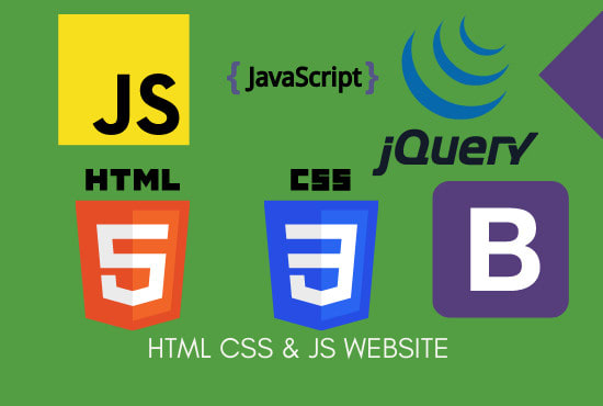 Build html,css,bootstrap and javascript website by Apollo571 | Fiverr