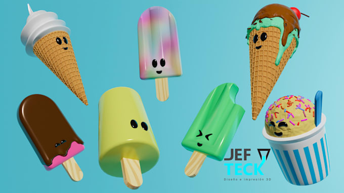 do a 3d cute illustration for you