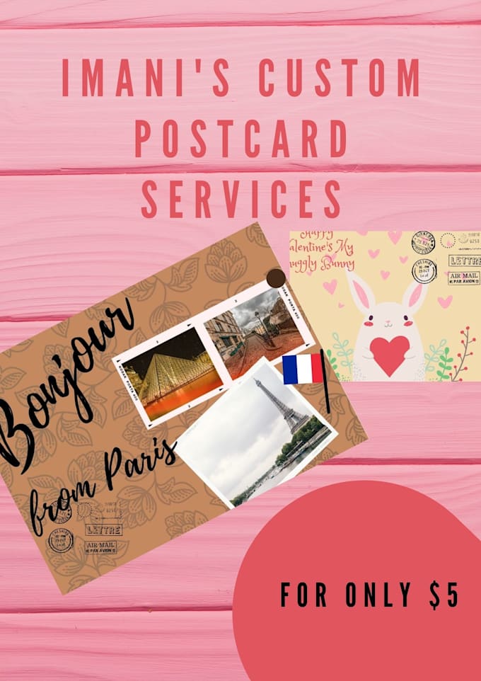 create eyecatching holiday postcards