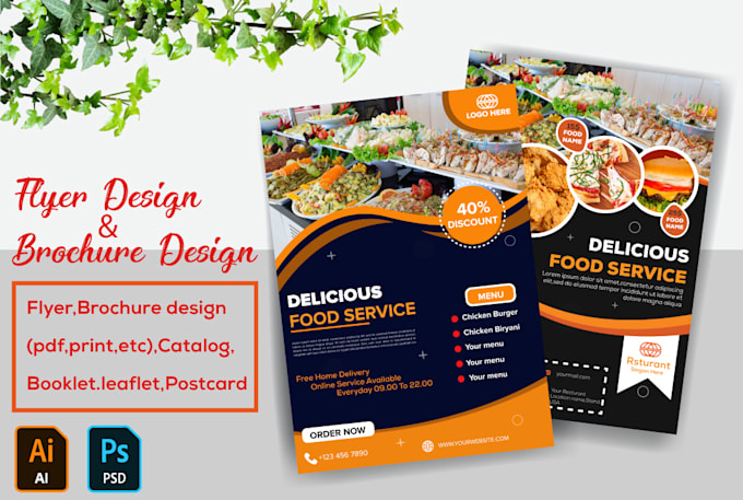 design a beautiful flyer for marketing