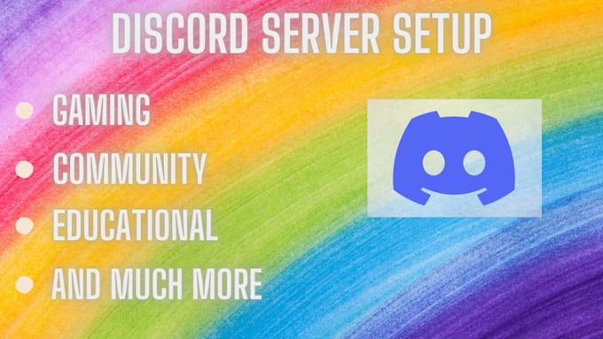 setup a community discord server for you