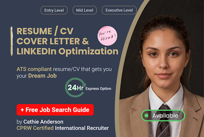 edit a recruiter approved professional resume, CV that land interviews