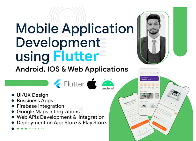 Develop modern android and ios applications in flutter by Farooqaziz20 ...