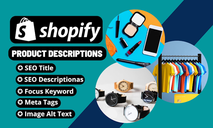 be your shopify product description writer, SEO optimized, conversion focused
