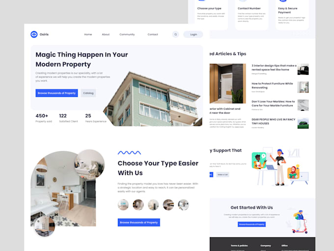 design and develop a professional wordpress website