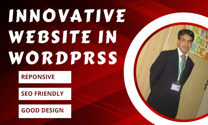 design responsive and innovative website in wordprss
