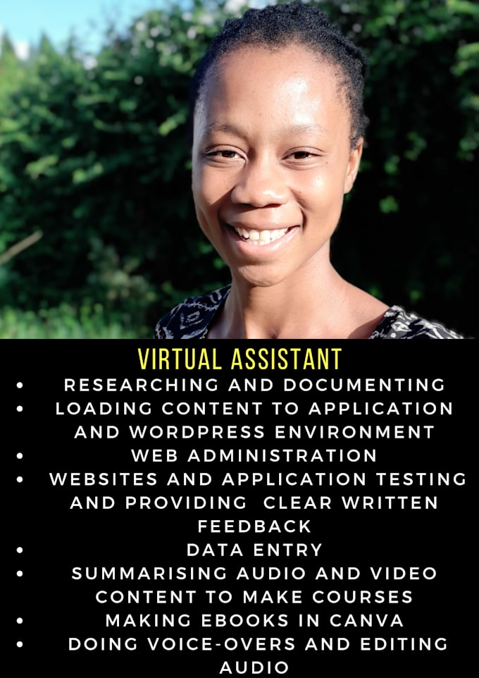 be your virtual assistant