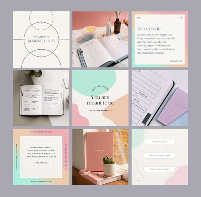 Create social media templates by Floraelise | Fiverr