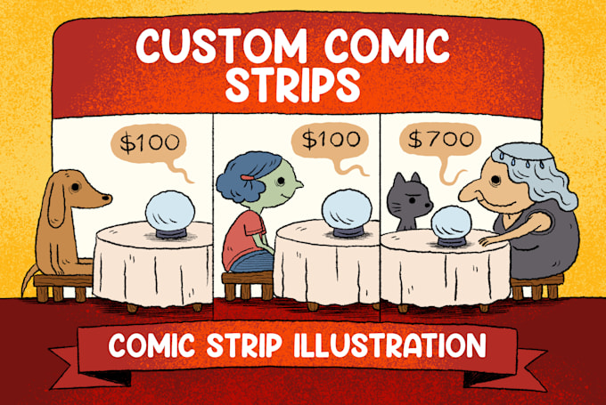 create custom comic strips for you