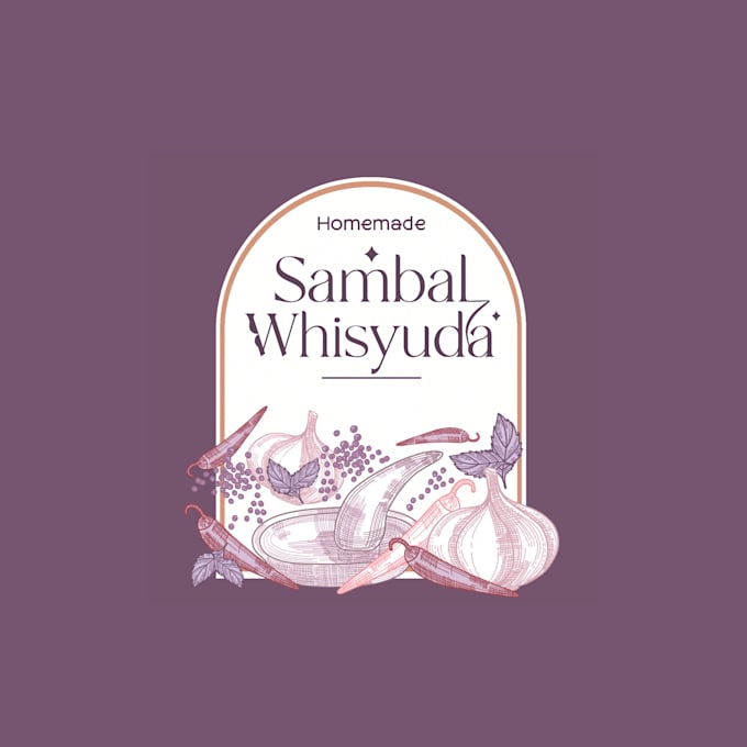 logo design with illustration for small business