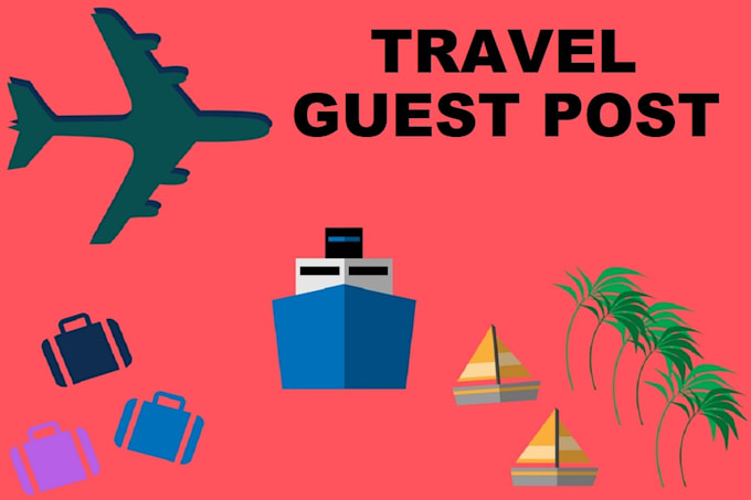write and guest post on travel website