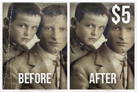 restore your damaged photos fast