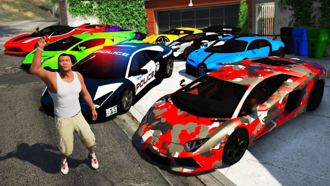 Give you 100 plus custom cars pack in 1 script by Manzarmalik | Fiverr