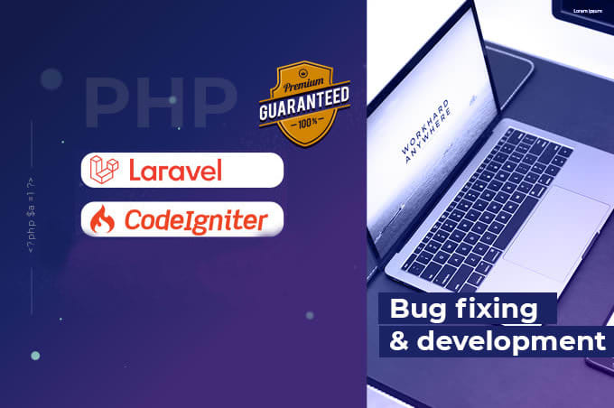 develop php website or will be your php developer