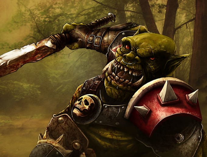 create professional character design illustration