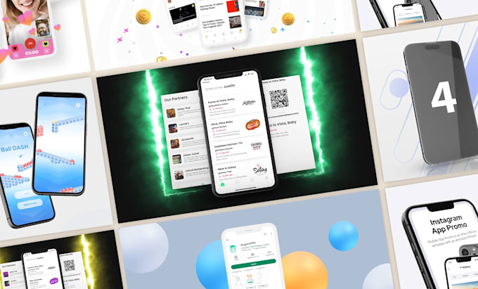 create a mobile game app promo or explainer video in 24 hrs