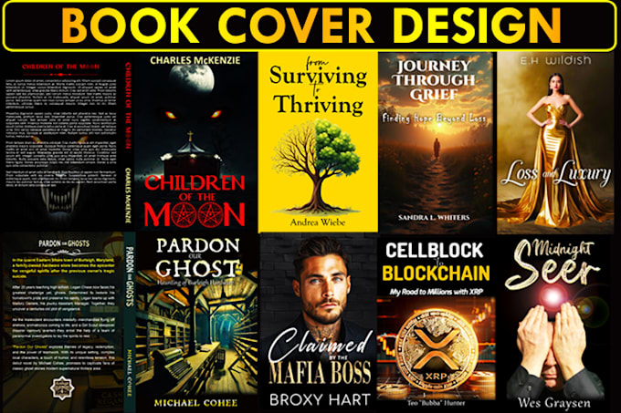 book cover design, book cover design, KDP book cover