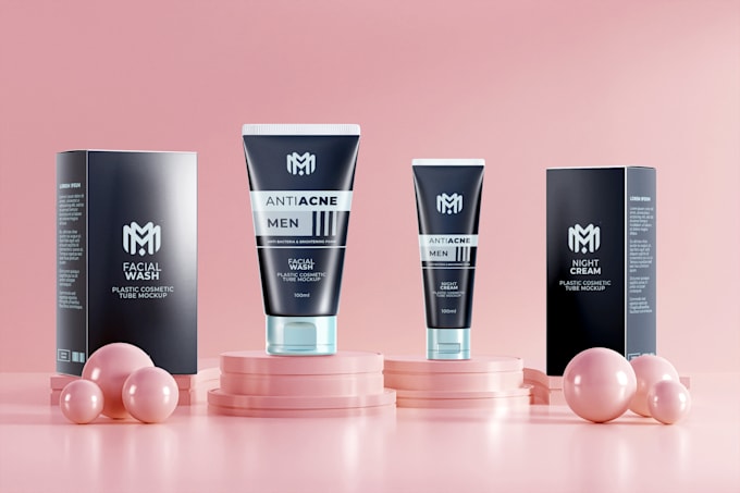 do realistic 3d product mockups for amazon and packaging