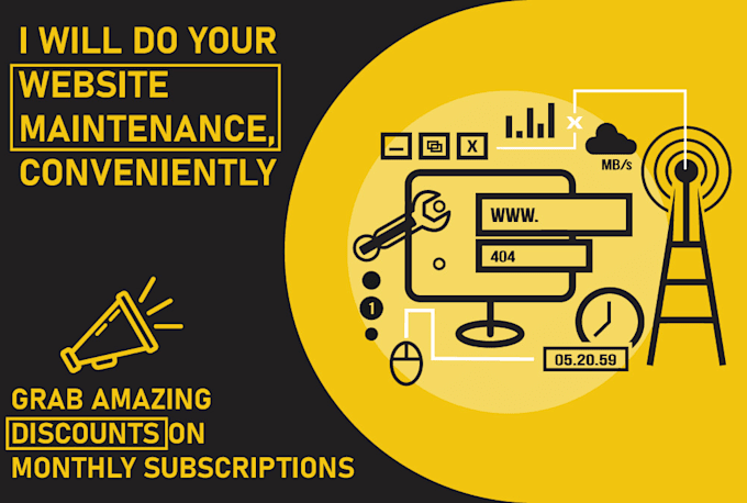 do your website maintenance conveniently