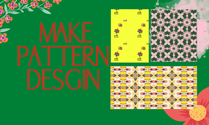 create a unique seamless pattern design