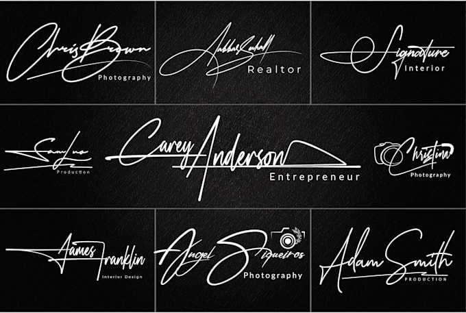 do luxury initial calligraphy signature logo