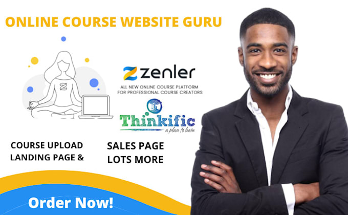 setup new zenler online course, thinkific online course, learndash, buddy boss
