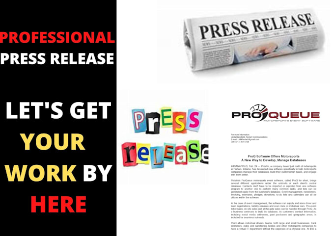 write creative press releases